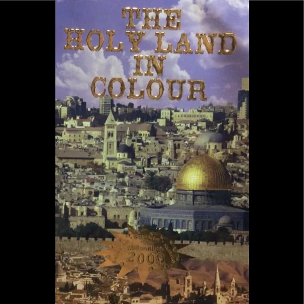 THE HOLY LAND Book IN COLOUR MILLENNIUM 2000 by SAMMI AWWAD